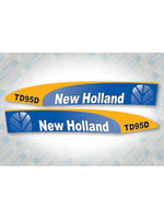 TAKIM YAZI NEW HOLLAND MAVİ YM - New Holland TD - 95D - AV5840 -   1  Adet