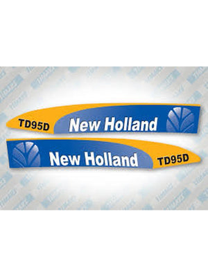 TAKIM YAZI NEW HOLLAND MAVİ YM - New Holland TD - 95D - AV5840 -   1  Adet