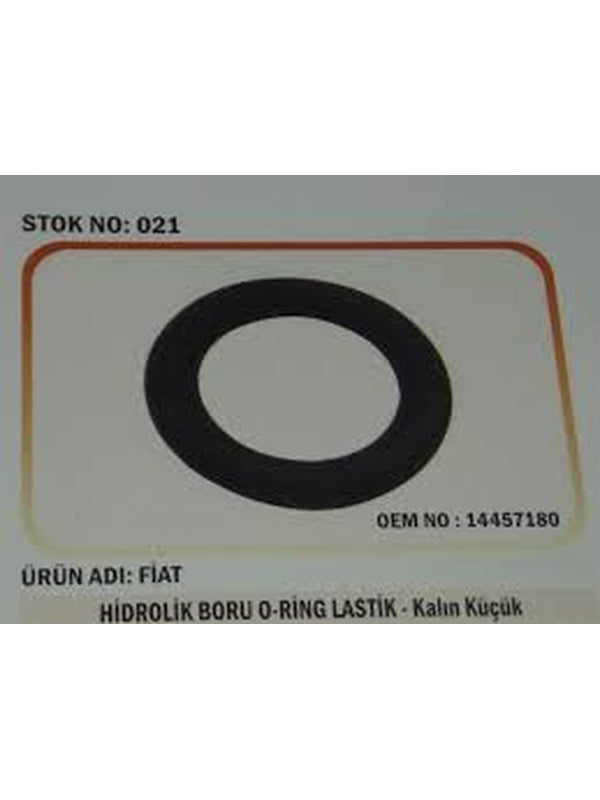 HİDROLİK İNCE BORU ORİNGİ ÖZEL ORTA  13x3,53 NBR - Fiat / New Holland 480 - 640 - New Holland 55 - 14457180 -   100  Adet