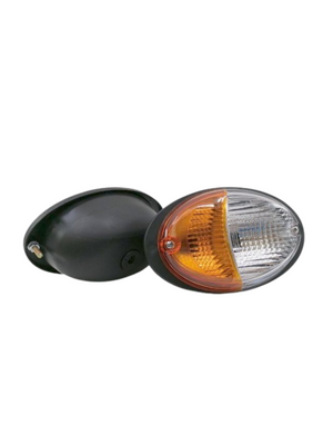 ÖN SİNYAL LAMBA CAMI OVAL R-L EM GÖMMELİ (STP00072C) - New Holland TT - TD - 5098225-A -   1  Adet