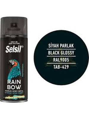 SELİOZİK KAPORTA BOYASI SİYAH PARLAK 400 ml - New Holland - Massey Ferguson - Erkunt - Tümosan - Steyr-Başak - HRL5940 -   1  Adet