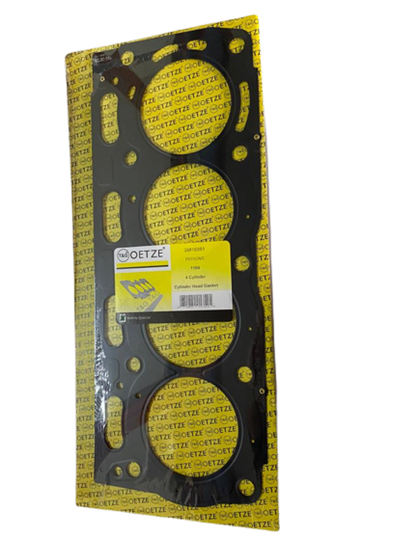 SİLİNDİR KAPAK CONTASI 4cyl 106 mm Çelik Saç Perkins 1104 - MF JCB - Erkunt - Hattat - 3681E051 -   1  Adet