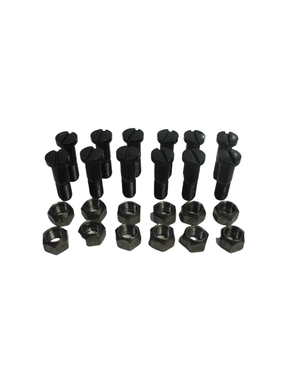 AYNA MAHRUTİ CİVATASI TAKIM SOMUNLU 12 Adet   891947M1 - Massey Ferguson 135 - 240 - 825776M1 -   1  Adet