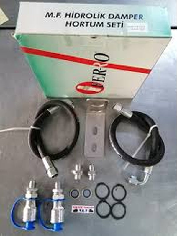 HİDROLİK DAMPER VALFİ  HORTUM KİTİ Takım Tek Çıkış - Massey Ferguson 240 - 265 - 285 - 1684806 -   1  Adet