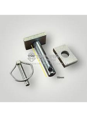 HİDROLİK DİK AYARLI KOL ÇATAL PİMİ TAKIMI 18mm 3384421M91 - Massey Ferguson 3050 - 3060 - 17744U91 -   1  Adet