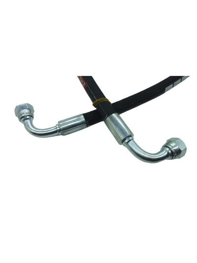 HİDROLİK DİREKSİYON HORTUMU BASINÇ İKİ UCU Eğri - 54C Y - 55.65 - Steyr - Başak - 107cm -   1  Adet