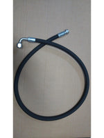 HİDROLİK DİREKSİYON HORTUMU BASINÇ BİR UCU Eğri - Massey Ferguson 135 - 240 - 255 - 132cm -   1  Adet