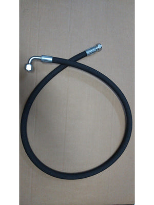 HİDROLİK DİREKSİYON HORTUMU BASINÇ BİR UCU Eğri - Massey Ferguson 135 - 240 - 255 - 132cm -   1  Adet