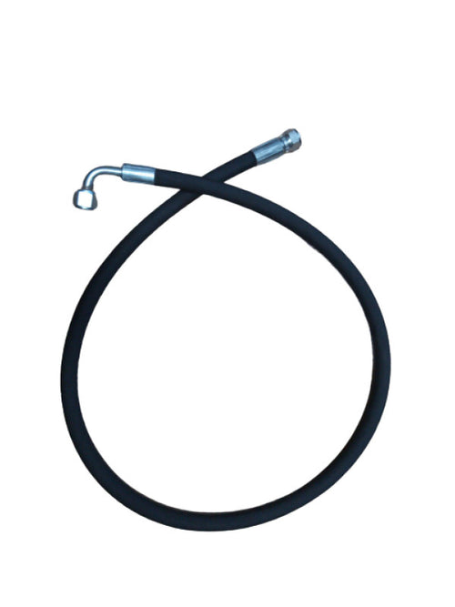 HİDROLİK DİREKSİYON HORTUMU BASINÇ BİR UCU Eğri - Massey Ferguson 135 - 240 - 255 - 132cm -   1  Adet