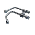DAMPER ÇIKIŞ BORU SETİ Çifli Kısa Takım 20cm 596088  4991597 - Fiat / New Holland 54C - 596087 -   1  Adet