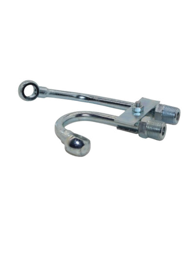 DAMPER ÇIKIŞ BORU SETİ ÇİFTLİ KISA TAKIM 20cm 5087875 - New Holland 55.46 - 55 - 5087873 -   1  Adet
