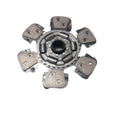 DEBRİYAJ DİSKİ 6 PAD 12  DİŞ  CARRARO 102663 351021 - ERKUNT TÜMOSAN - 7252750 -   1  Adet