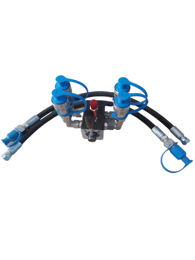 DAMPER VALFİ 6 YOLLU (Küresel Vana R-L Tek 3/8) - New Holland - Massey Ferguson - Erkunt - Tümosan - Steyr-Başak - 1720 -   1  Adet