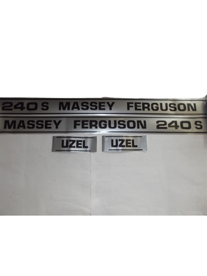 TAKIM YAZI MAT - Massey Ferguson 240 S - 16772325 -   1  Adet