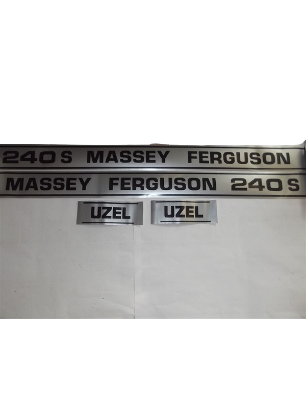 TAKIM YAZI MAT - Massey Ferguson 240 S - 16772325 -   1  Adet