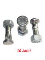 ARKA TEKER  BİJONU SOMUNLU  9/1x49 - Massey Ferguson 35 - 135 - 240 - 185400 -   10  Adet