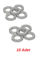 ARKA BİJON PULU M18 18,5x40 Kalın=6mm F1392 44011091 - New Holland TD Serisi - 5100516 -   5  Adet