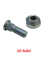ÖN TEKER BİJONU SOMUNLU 1/2x38 - Massey Ferguson 165 - 285 - 831420 -   10  Adet