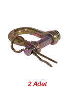 GERGİ ZİNCİRİ U ÇATAL PİMLİ KOPİLYALI 10 mm - New Holland - Massey Ferguson - Erkunt - Tümosan - Steyr-Başak - F6315 -   1  Adet