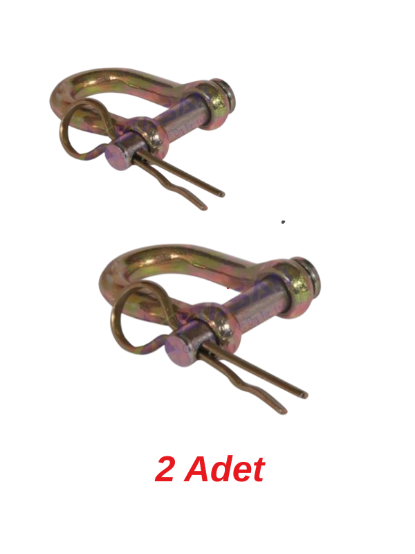 GERGİ ZİNCİRİ U ÇATAL PİMLİ KOPİLYALI 12 mm - New Holland - Massey Ferguson - Erkunt - Tümosan - Steyr-Başak - F6325 -   1  Adet