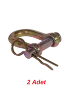 GERGİ ZİNCİRİ U ÇATAL PİMLİ KOPİLYALI 12 mm - New Holland - Massey Ferguson - Erkunt - Tümosan - Steyr-Başak - F6325 -   1  Adet