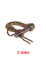 GERGİ ZİNCİR U ÇATAL PİMLİ KOPİLYALI 16mm - New Holland - Massey Ferguson - Erkunt - Tümosan - Steyr-Başak - F6335 -   1  Adet