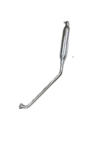 ALTTAN EKSOZ KOMPLE BEYAZ BOYALI - Fiat / New Holland 450 - 480 - 540 - 640 - 5085002 -   1  Adet