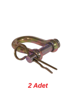 GERGİ ZİNCİRİ U ÇATAL PİMLİ KOPİLYALI 12mm - New Holland - Massey Ferguson - Erkunt - Tümosan - Steyr-Başak - AS7440 -   1  Adet