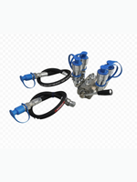 DAMPER VALFİ 6 YOLLU (Küresel Vana Sağ-Sol Takım 3/8) - New Holland - Massey Ferguson - Erkunt - Tümosan - Steyr-Başak - 1719 -   1  Adet