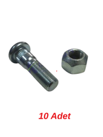 ARKA TEKER BİJONU SOMUNLU 5/8x55  881162M2 - Massey Ferguson 265 - 285 - 893017 -   10  Adet