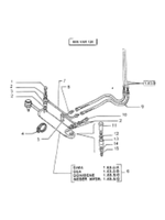DİREKSİYON ÖN LİFT PİSTON BORUSU KISA - 55.56 - New Holland 60.56 - 65.46DT - 5120997 -   1  Adet