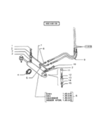 DİREKSİYON ÖN LİFT PİSTON BORUSU UZUN - 55.56 - New Holland 60.56 - 65.46DT - 5120999 -   1  Adet