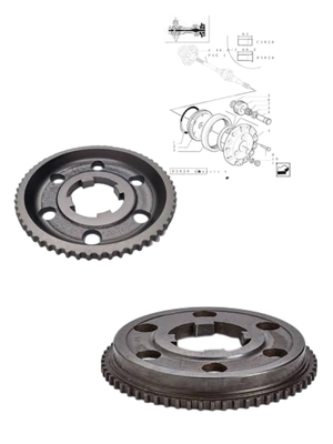 ÖN DİFRANSİYEL GÖBEK DİŞLİ - New Holland TT - 55 - 75 - L75 - TIER - 5173284 -   1  Adet