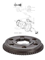 ÖN DİFRANSİYEL GÖBEK DİŞLİ - New Holland TT - 55 - 75 - L75 - TIER - 5173284 -   1  Adet