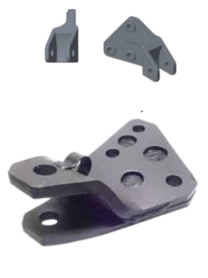 TELESKOPİK YAN GERGİ ZİNCİR MESNEDİ SOL BORULU TİP - 70.80 - New Holland TT - TD - 5146649 -   1  Adet