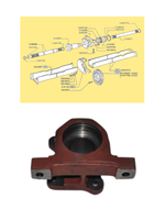 ÖN DİFRANSİYEL ŞAFT ASKISI - New Holland TD - 65D - 55D - 5161747 -   1  Adet