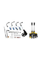 DAMPER VALFİ BEYİN 2 KOLLU 4 ÇIKIŞ SET TAKIM BORULU 47574798 - New Holland TT - 56 Serisi - 1665 -   1  Adet