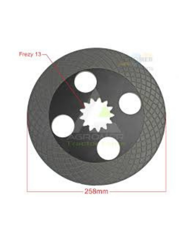 YAĞLI FREN DİSKİ Z13-26 cm - T4 - New Holland 75 - 85 - TNA - 5180633 -   1  Adet